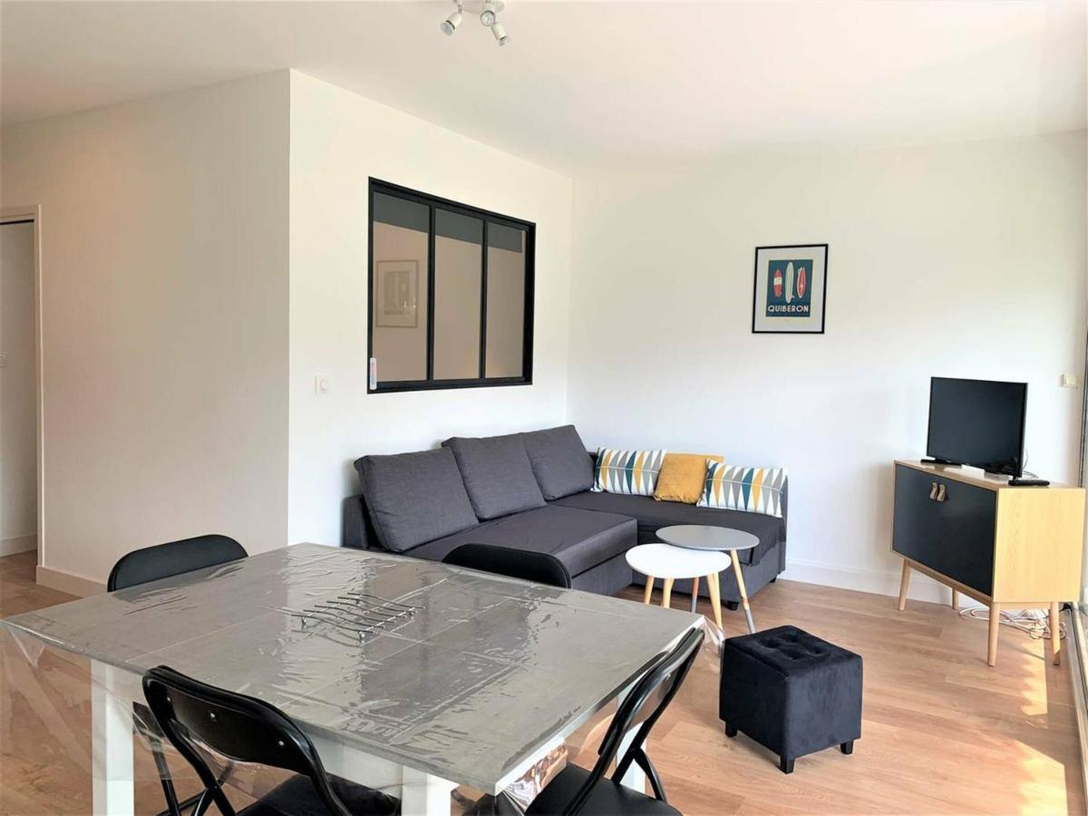 Quiberon, Appart 2 Pieces Renove, A 2 Pas De La Plage, Loggia Sud, Garage, Classe 2*, Pour 3 Pers. - Fr-1-478-182 Dış mekan fotoğraf